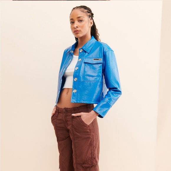 crās Vegan Leather Skirt & Jacket set - Picture 7 of 7